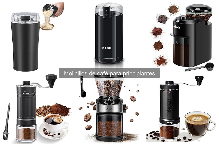 Mejores molinillos de café para principiantes: Comparativa 2023
