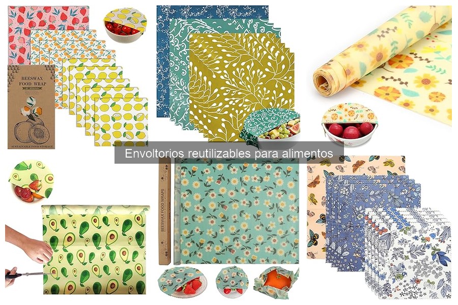 Mejores ofertas en envoltorios reutilizables para alimentos