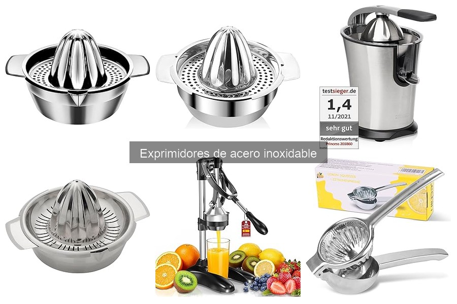 Mejores Ofertas en Exprimidores de Acero Inoxidable