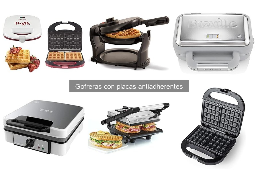 Mejores precios y ofertas en gofreras con placas antiadherentes