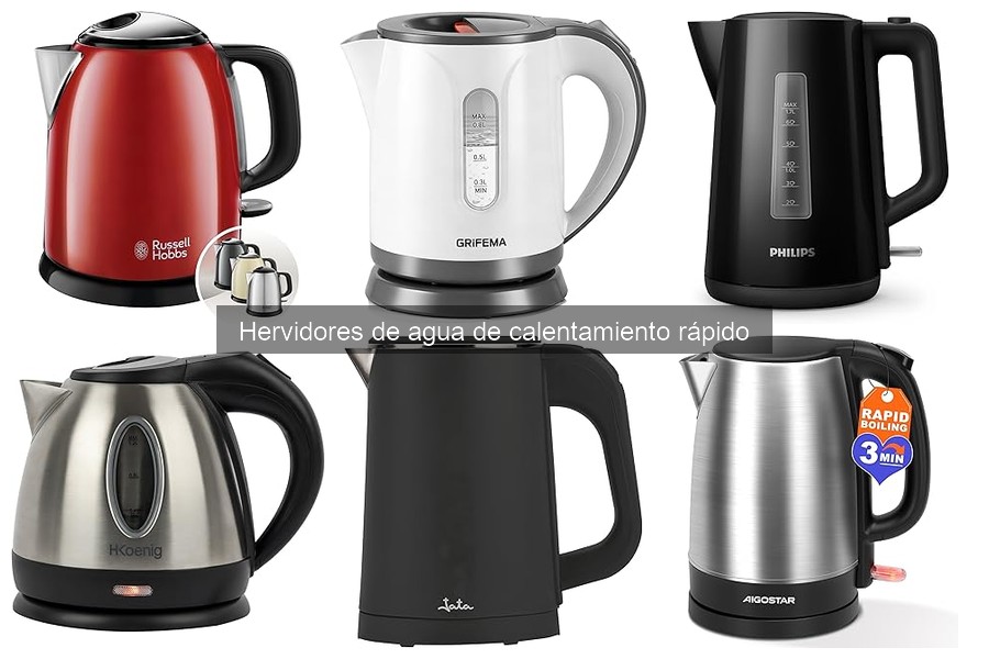 Mejores recetas de té y café con hervidores de agua rápidos