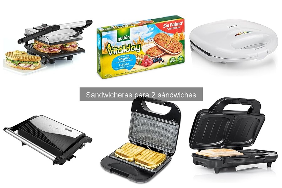 Mejores sandwicheras para 2 sándwiches en 2023