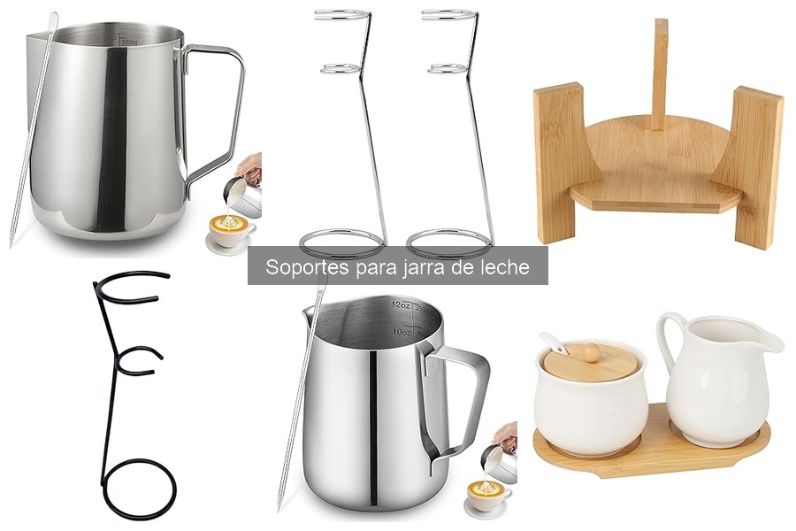 Mejores soportes para jarra de leche en 2023 - Guía de compra