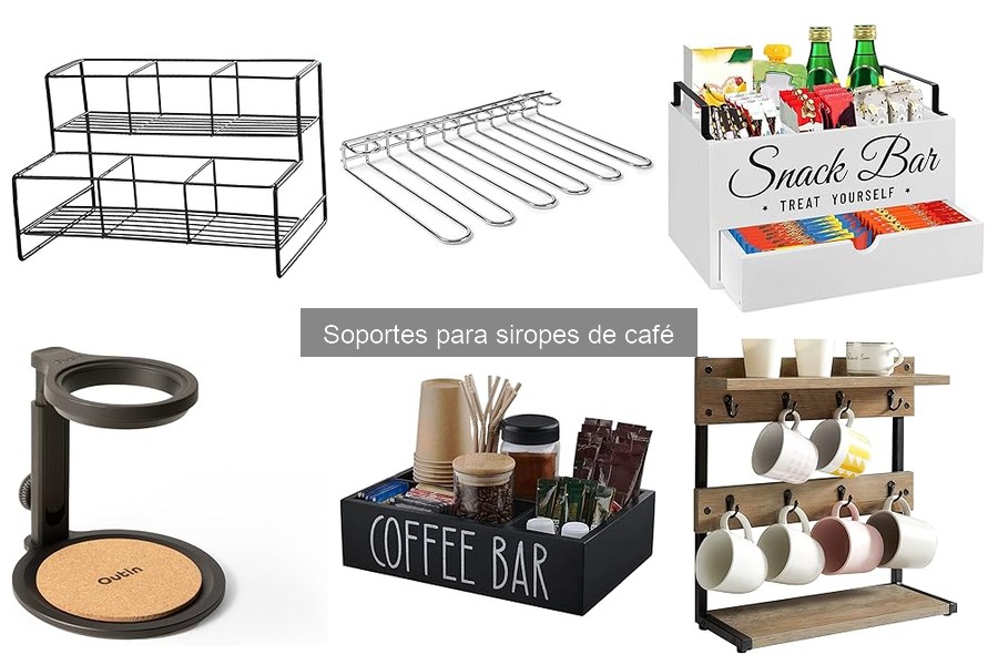 Mejores Soportes para Siropes de Café para Baristas