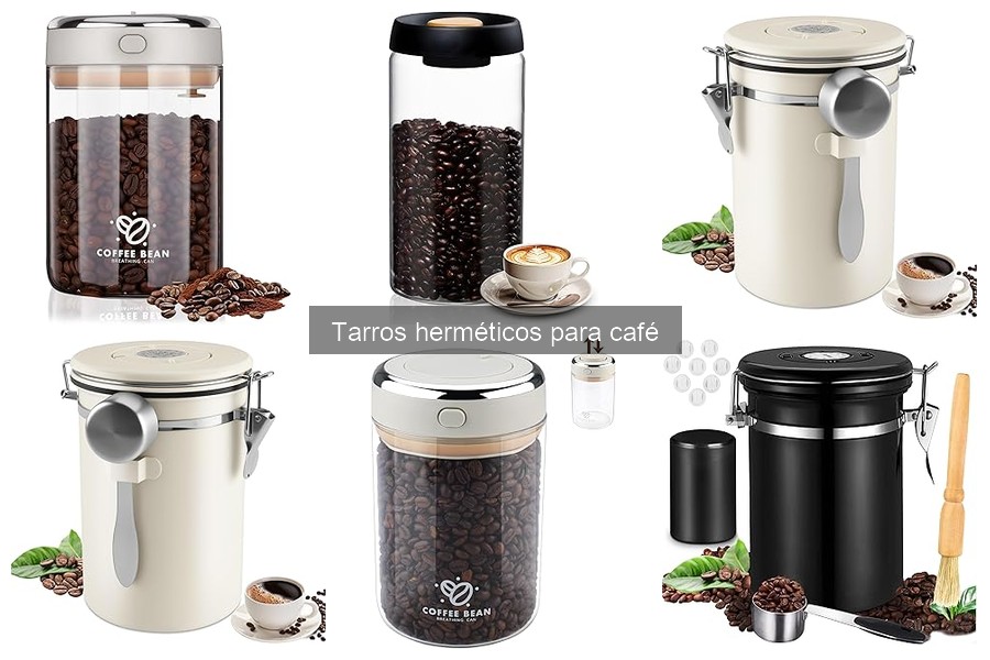 Mejores tarros herméticos para conservar café en 2023