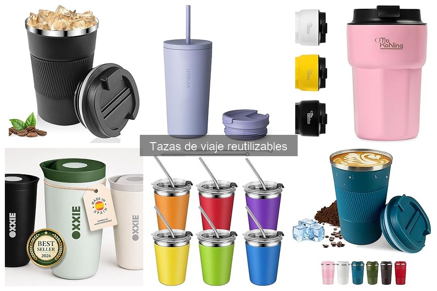 Mejores tazas de viaje reutilizables para café | Comparativa