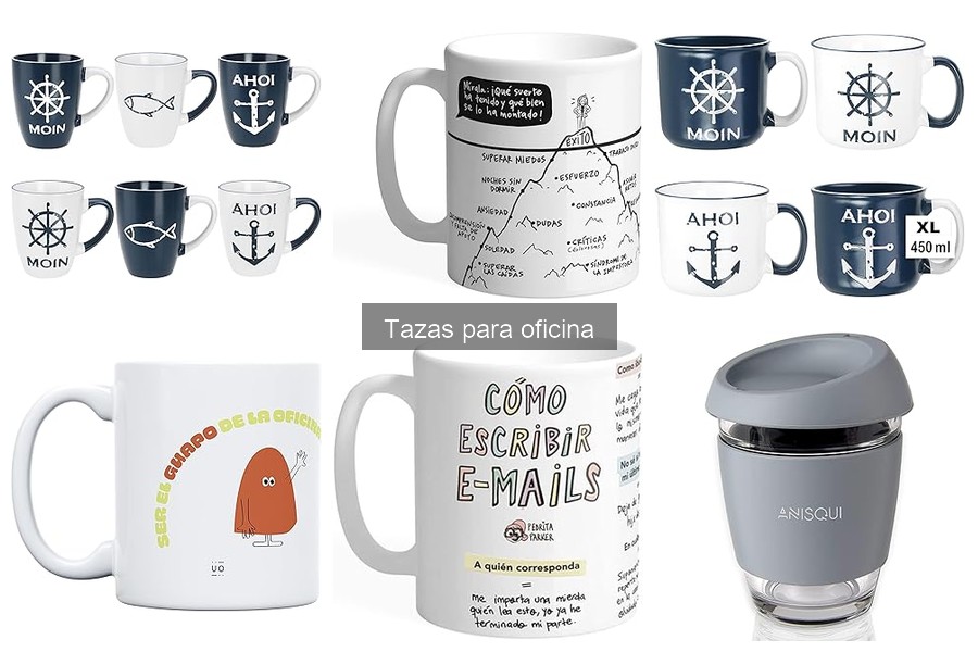 Mejores tazas para oficina: comparativa y recomendaciones
