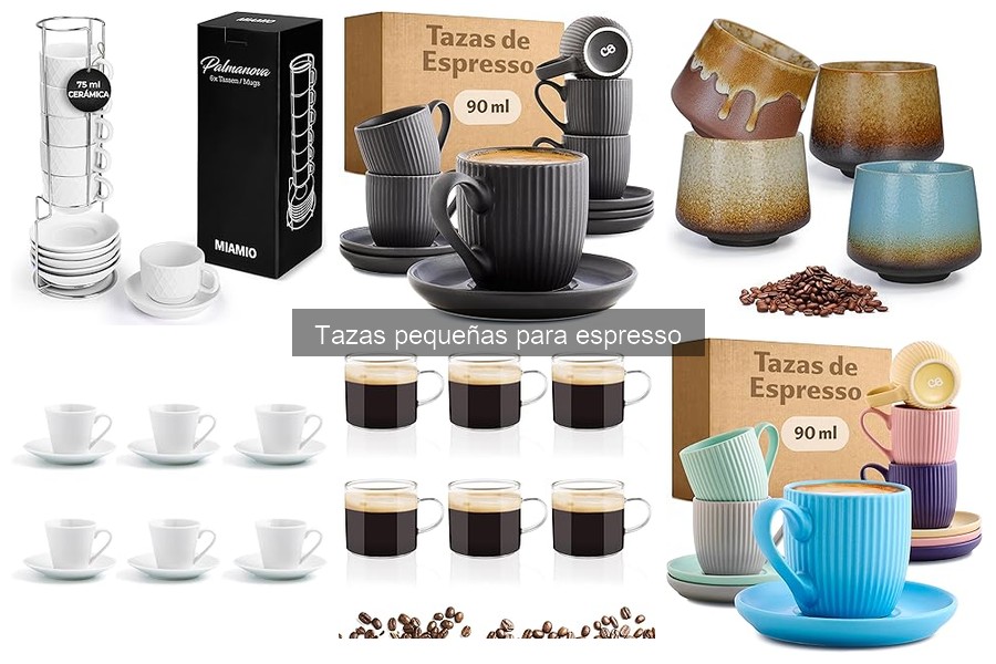 Mejores tazas pequeñas para espresso: calidad del café garantizada
