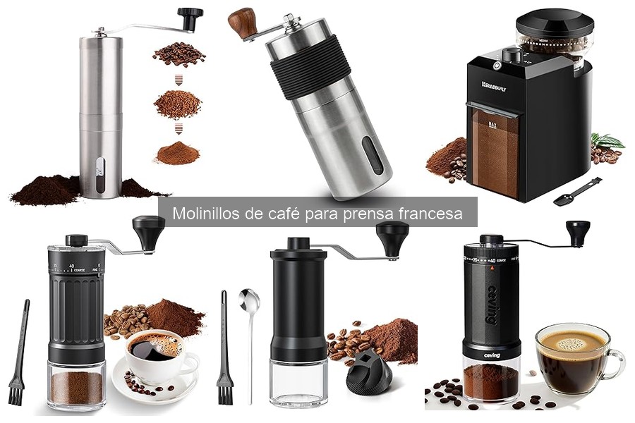 ¿Molinillo de café de cerámica o acero para prensa francesa?