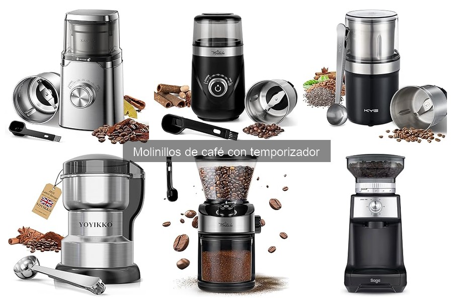 Molinillos de café con temporizador: beneficios y características