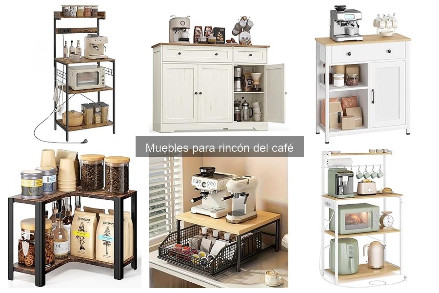 Muebles Multiusos para Rincones de Café Pequeños