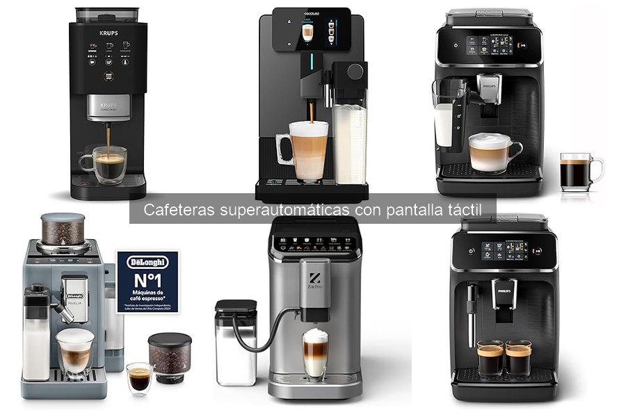 Ofertas de Cafeteras Superautomáticas con Pantalla Táctil