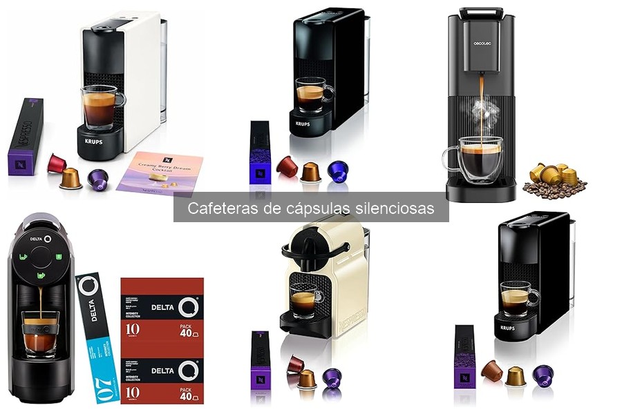 Ofertas en cafeteras de cápsulas silenciosas: ¡Ahorra hoy!