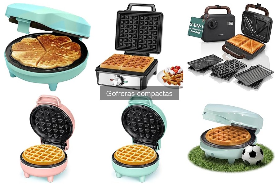 Ofertas en gofreras compactas: promociones y descuentos