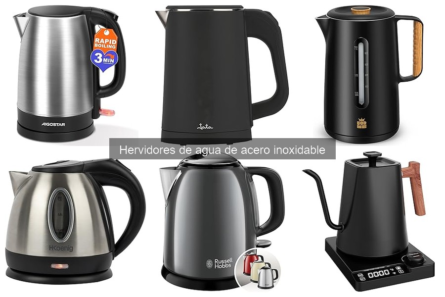 Ofertas y descuentos en hervidores de agua de acero inoxidable