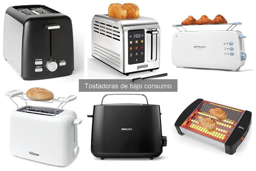 Ofertas y descuentos en tostadoras de bajo consumo