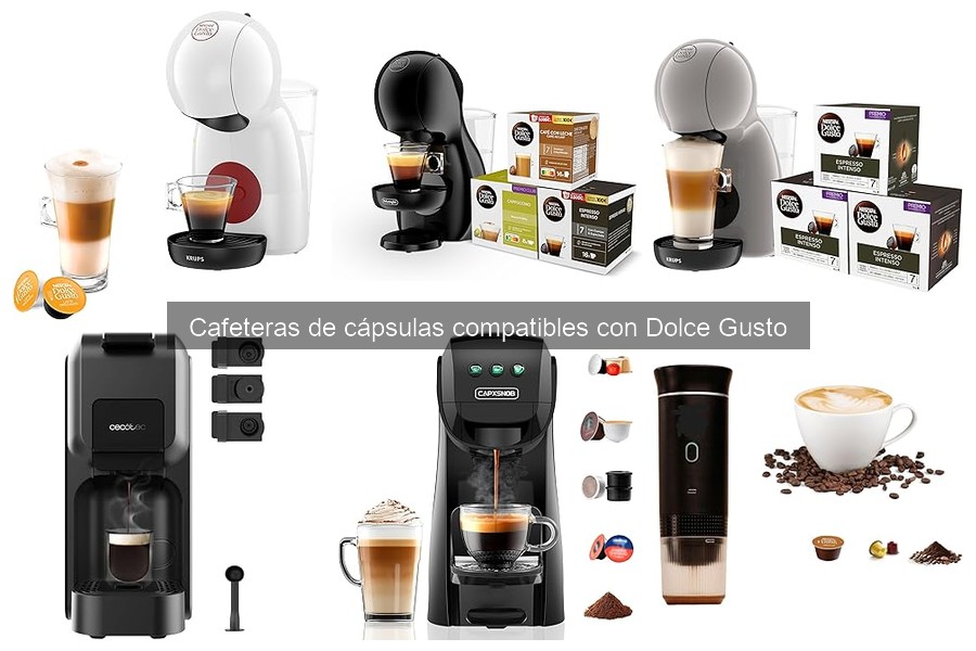Ofertas y precios de cafeteras de cápsulas Dolce Gusto 2023