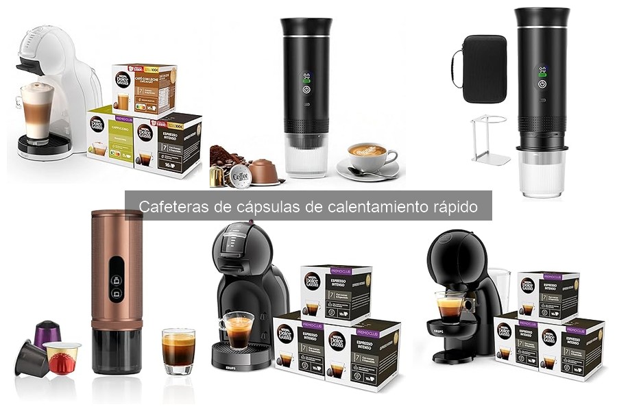 Ofertas y precios de cafeteras de cápsulas rápidas