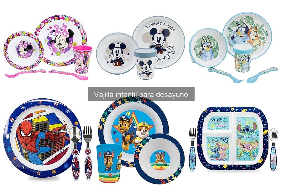 Opciones de Vajilla Infantil para Niños con Alergias Alimentarias
