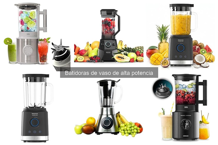 Opiniones de Batidoras de Vaso de Alta Potencia