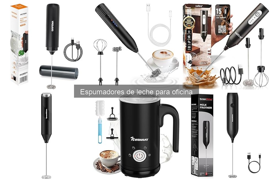Opiniones de los mejores espumadores de leche para oficina