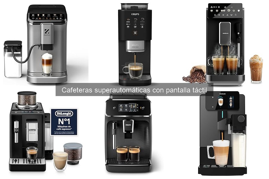 Opiniones de usuarios sobre cafeteras superautomáticas con pantalla táctil