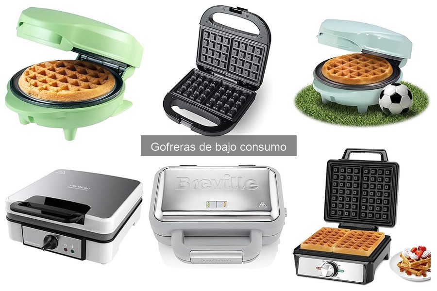 Opiniones de usuarios sobre gofreras de bajo consumo