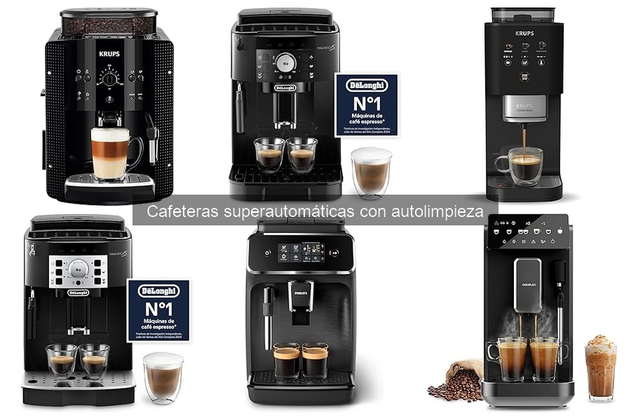 Opiniones sobre Cafeteras Superautomáticas con Autolimpieza