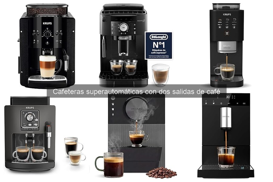Opiniones sobre cafeteras superautomáticas con doble salida