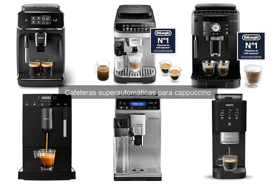 Opiniones sobre cafeteras superautomáticas para cappuccino