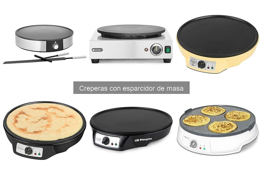 Opiniones sobre creperas con esparcidor de masa