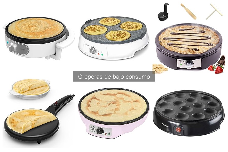 Opiniones sobre creperas de bajo consumo: reseñas y comparativas
