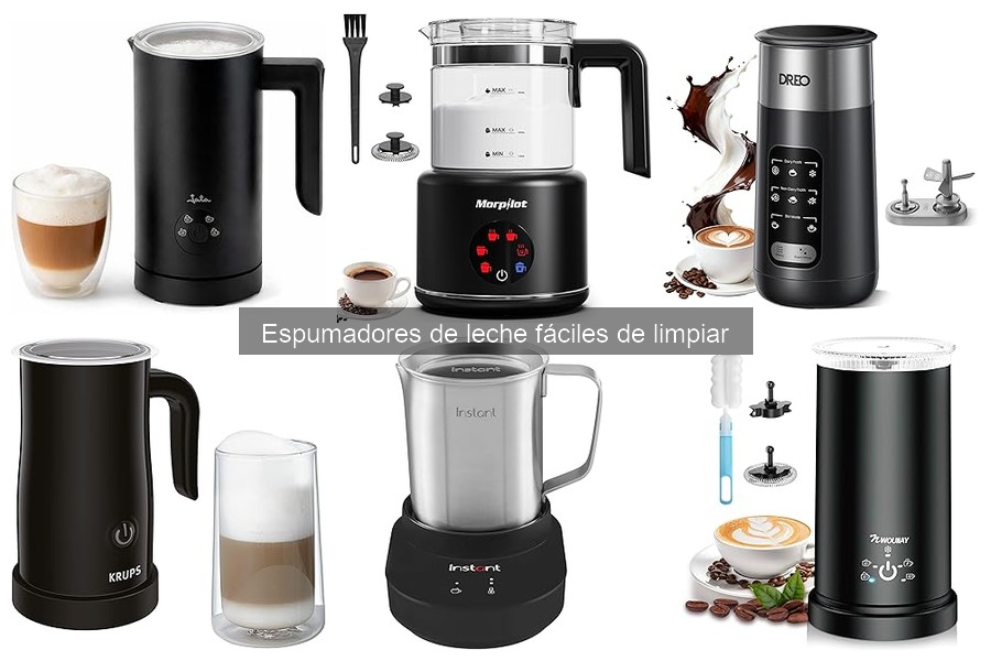 Opiniones sobre espumadores de leche fáciles de limpiar