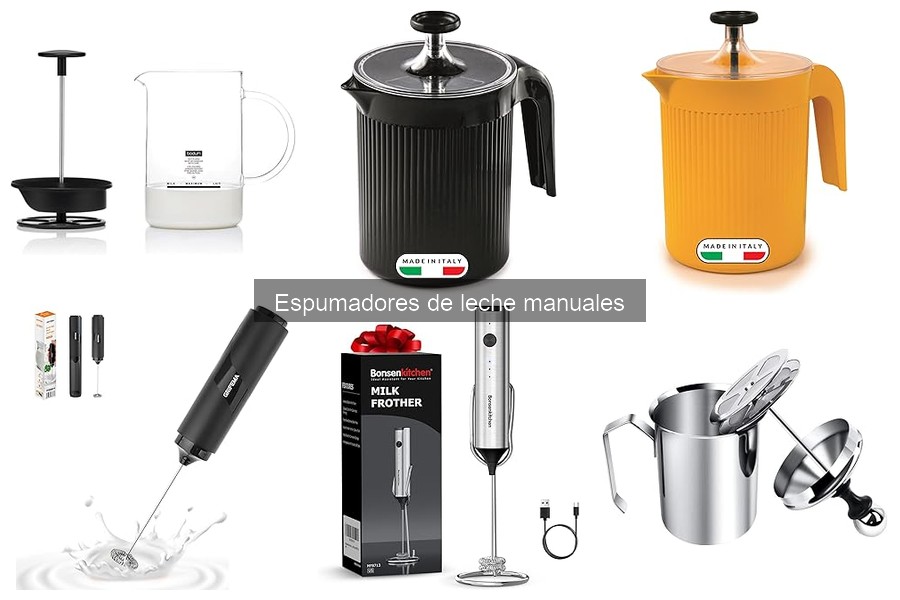 Opiniones sobre Espumadores de Leche Manuales