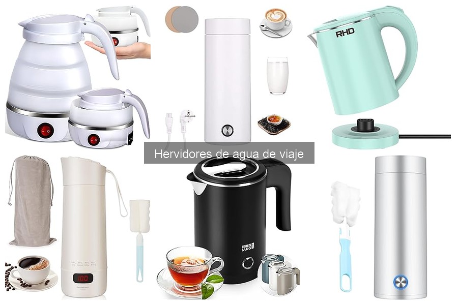 Opiniones sobre hervidores de agua de viaje: experiencias reales