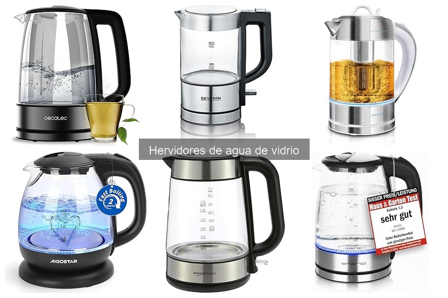 Opiniones sobre hervidores de agua de vidrio: reseñas reales