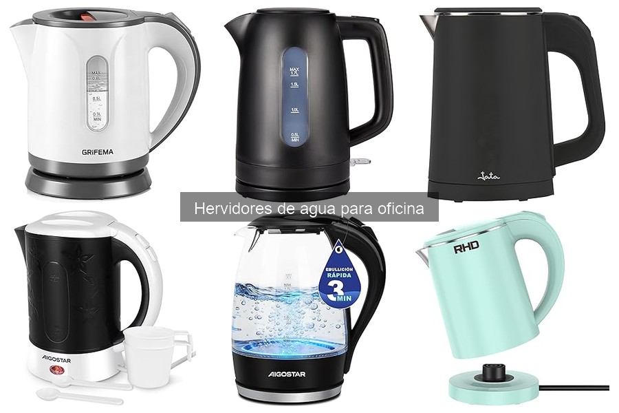 Opiniones sobre hervidores de agua para oficina