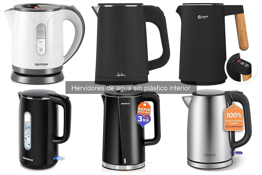 Opiniones sobre hervidores de agua sin plástico interior