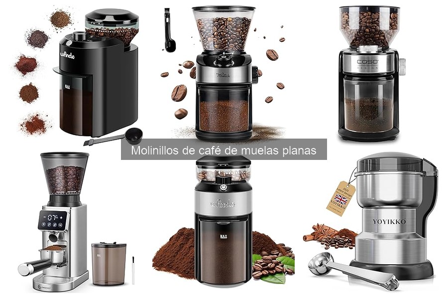 Opiniones sobre molinillos de café de muelas planas