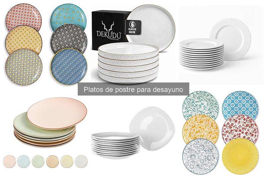 Opiniones sobre Platos de Postre para Desayuno: ¿Cuál Elegir?