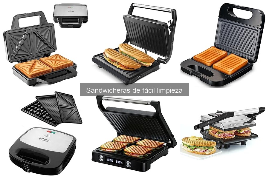 Opiniones sobre Sandwicheras de Fácil Limpieza en 2023