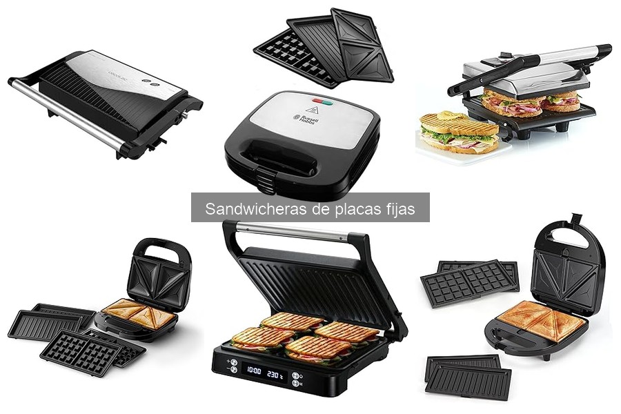 Opiniones sobre sandwicheras de placas fijas: ¡Descubre las mejores!
