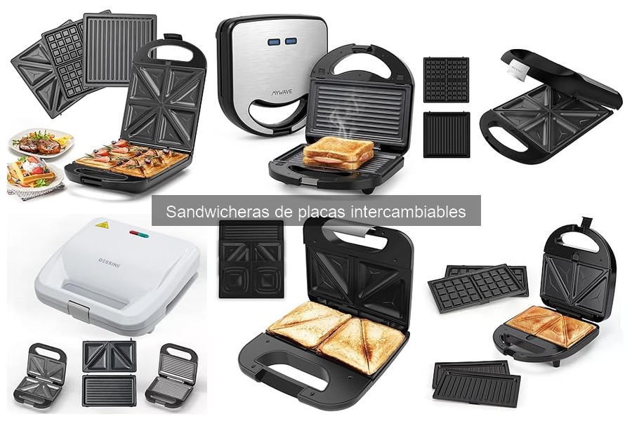 Opiniones sobre sandwicheras de placas intercambiables