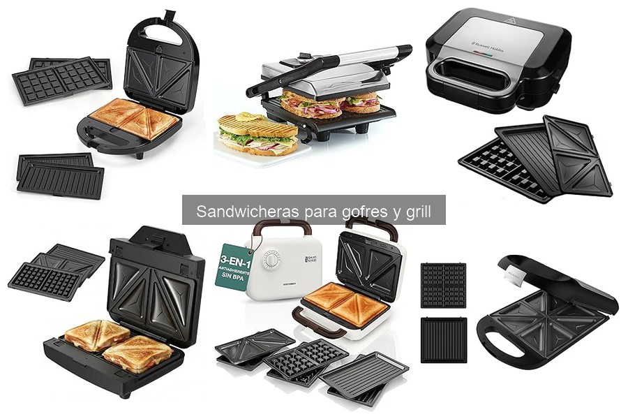 Opiniones sobre sandwicheras para gofres y grill
