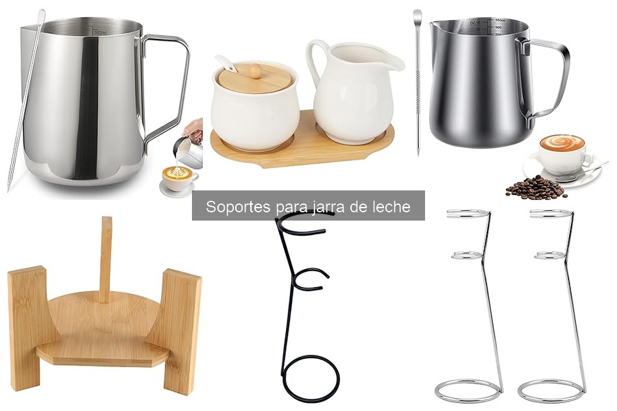 Opiniones sobre soportes para jarra de leche en 2023