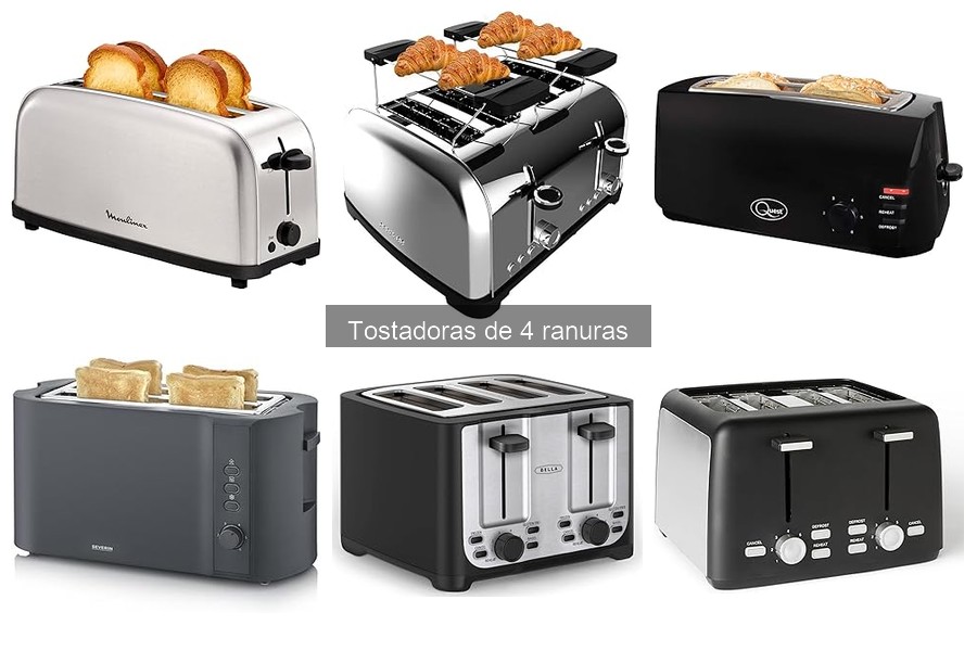 Opiniones sobre Tostadoras de 4 Ranuras: ¿Cuál elegir?