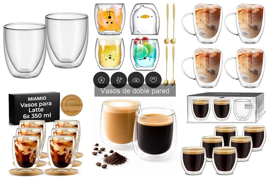 Opiniones sobre vasos de doble pared: De'Longhi, glastal y WMF