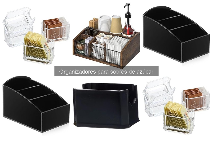 ** Organizadores para Sobres de Azúcar: Funciones y Características