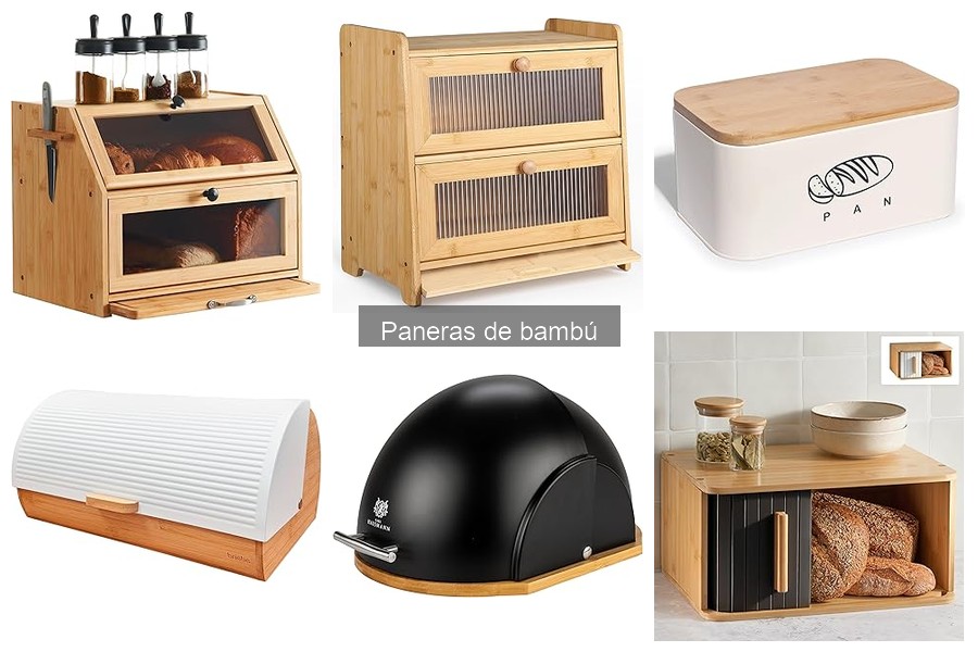 Paneras de bambú con compartimentos: ¿valen la pena?