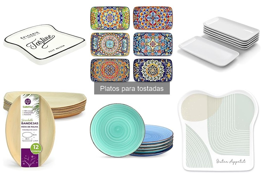 Platos Decorativos para Tostadas: Estilo y Funcionalidad